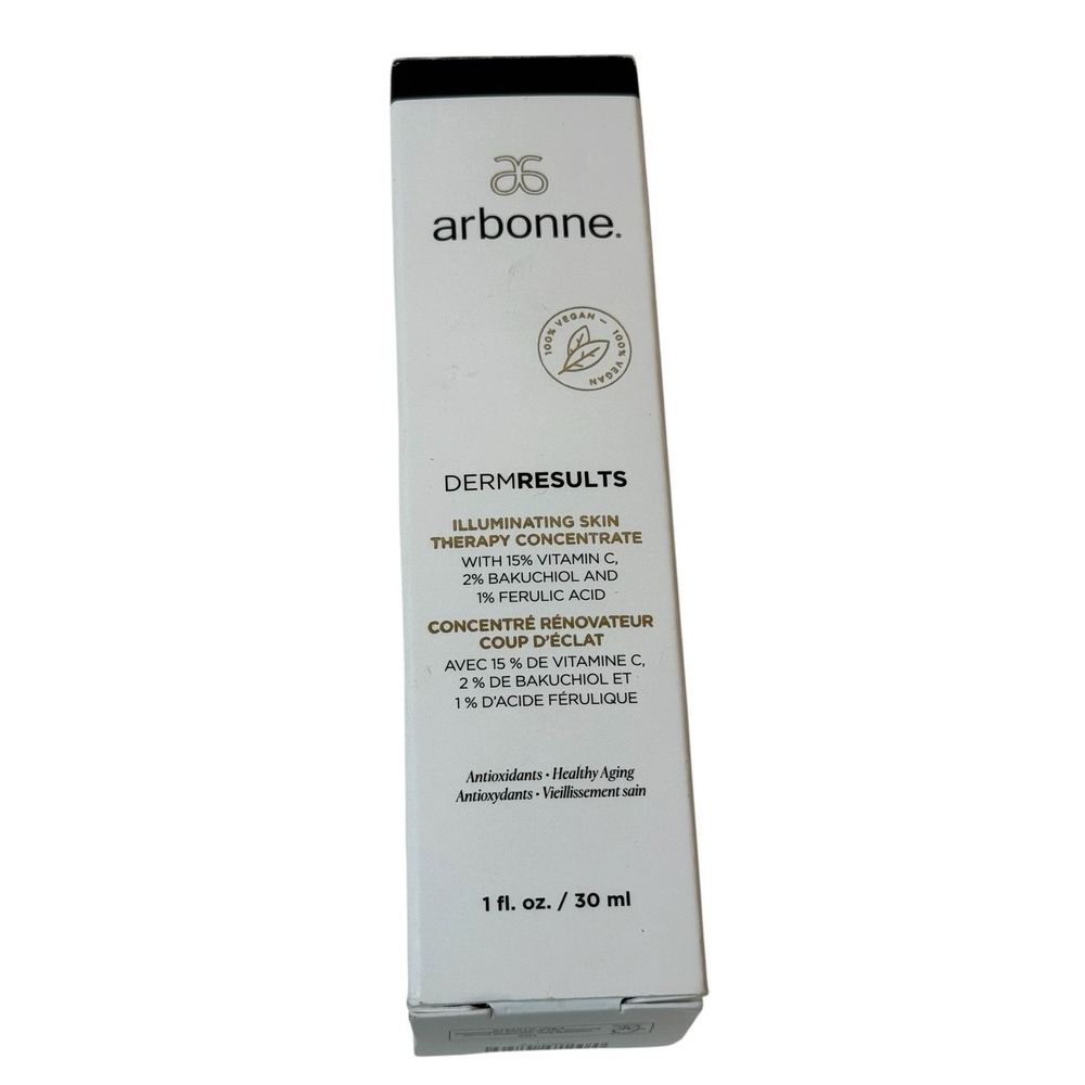 Arbonne DermResults Derm Results Illuminating Skin Therapy Concentrate 1 Oz